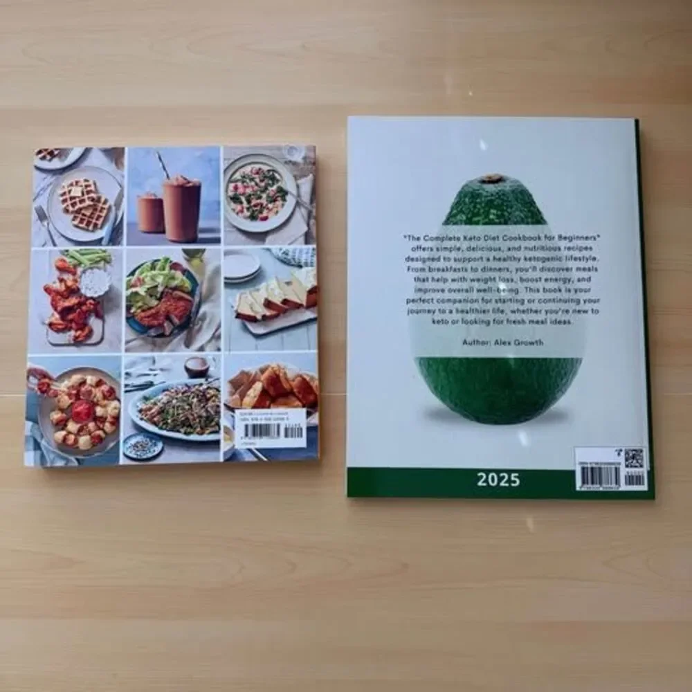 Keto Diet Cookbook Set 2 Books Ketogenic Low Carb Recipes